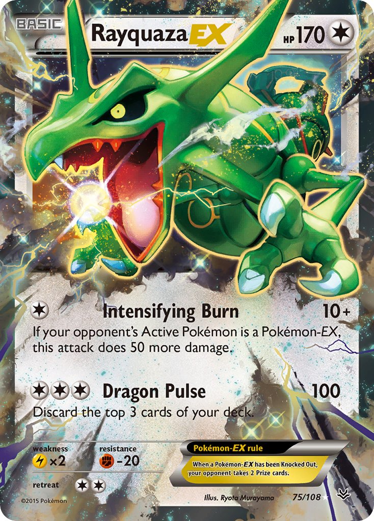 075/108 Rayquaza EX