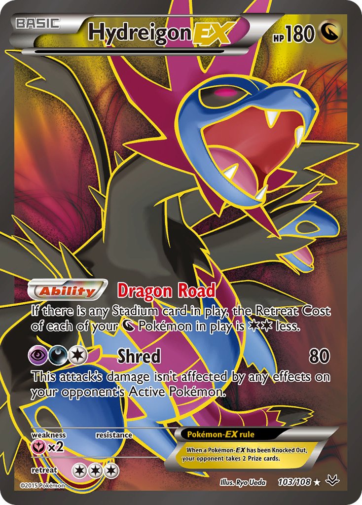 103/108 Hydreigon EX