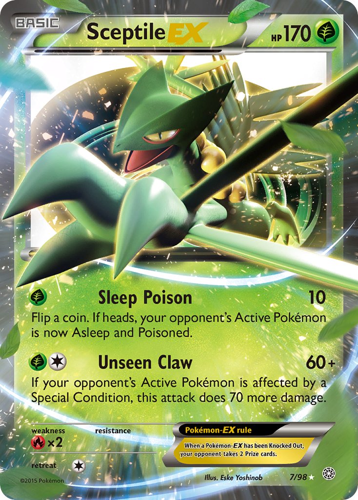 007/98 Sceptile EX