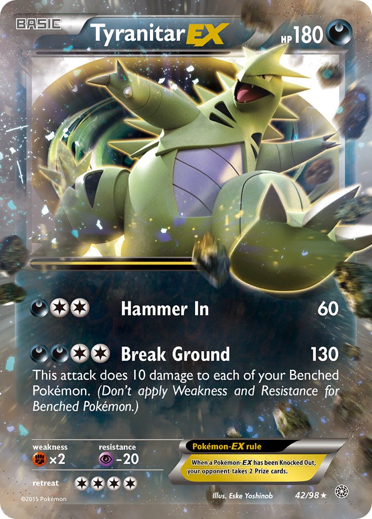 042/98 Tyranitar EX