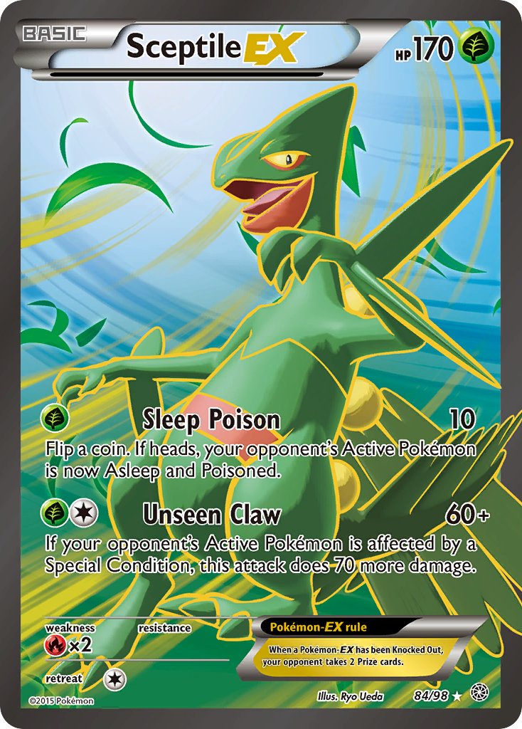 084/98 Sceptile EX