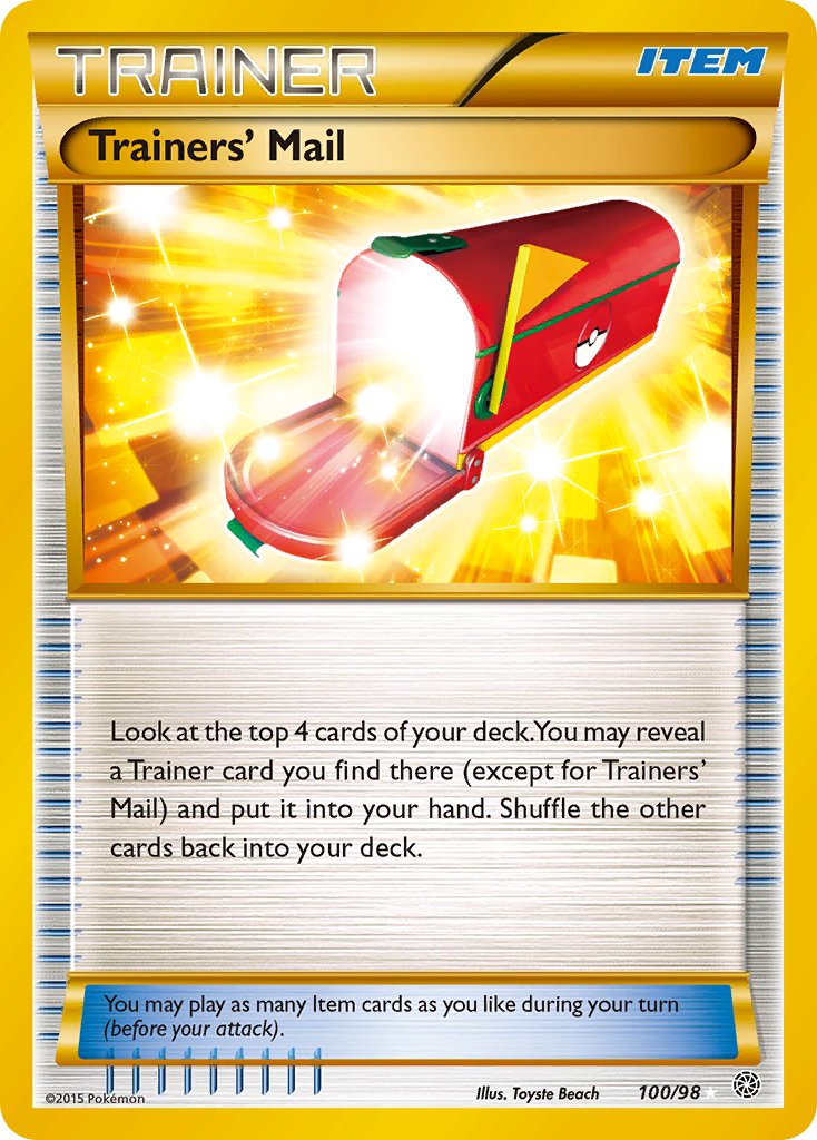 100/98 Trainers’ Mail