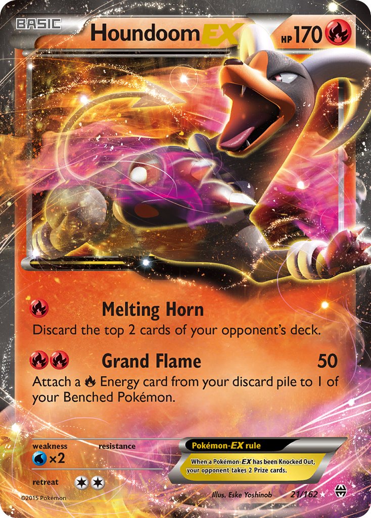 021/162 Houndoom EX