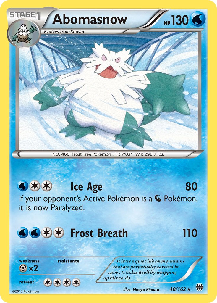 040/162 Abomasnow