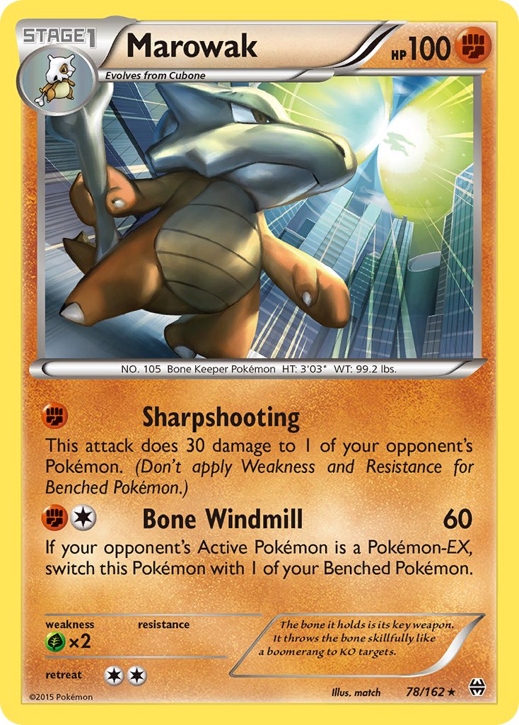 078/162 Marowak