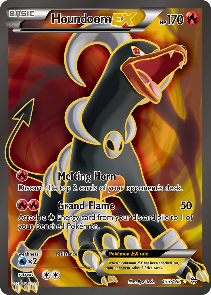 153/162 Houndoom EX