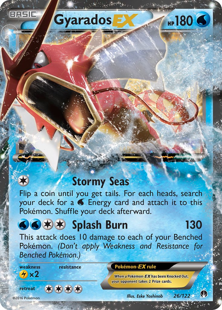 026/122 Gyarados EX