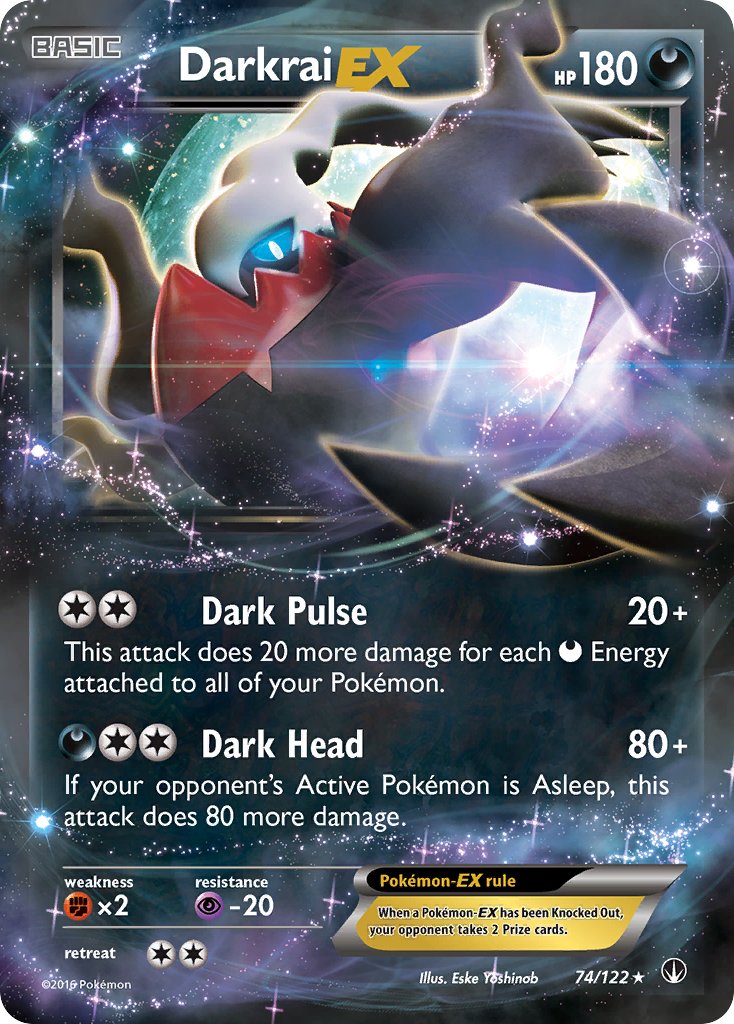 074/122 Darkrai EX