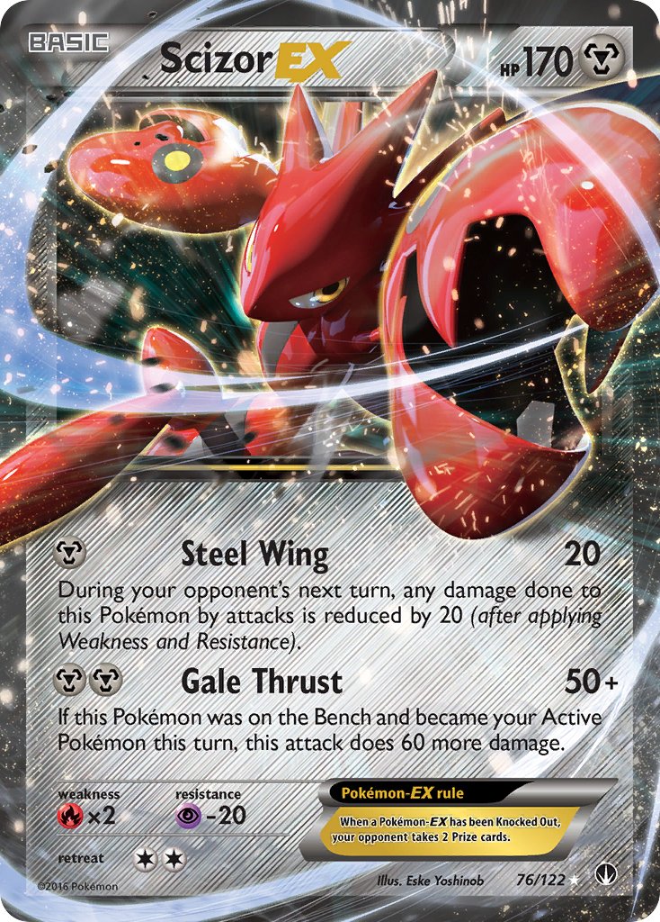076/122 Scizor EX