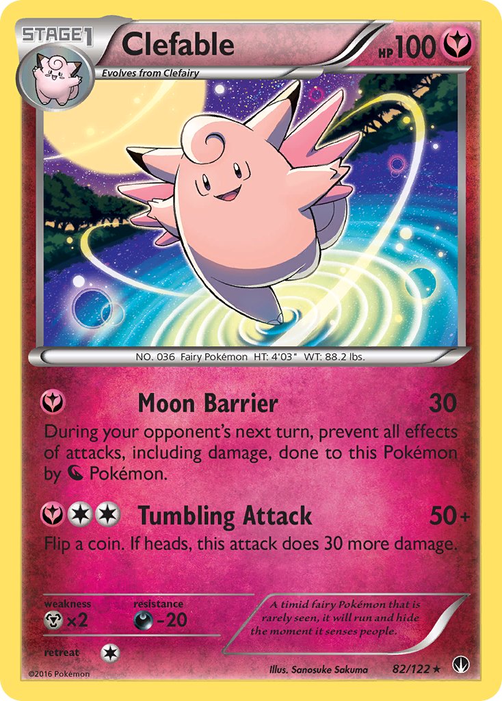 082/122 Clefable