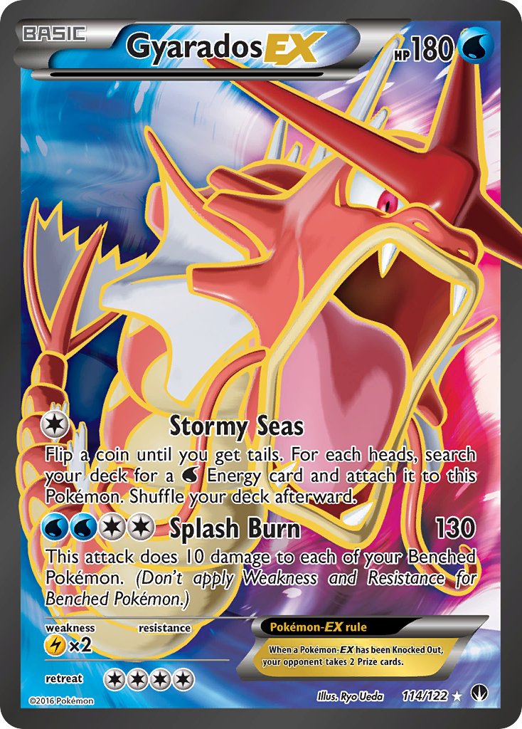114/122 Gyarados EX
