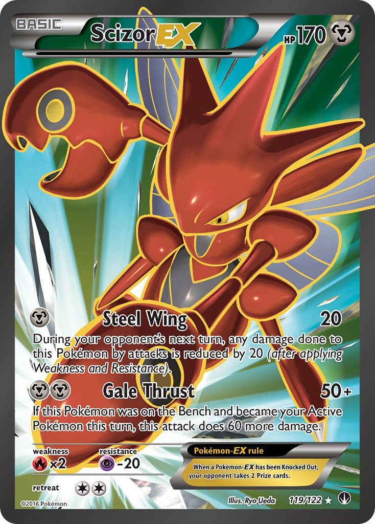 119/122 Scizor EX