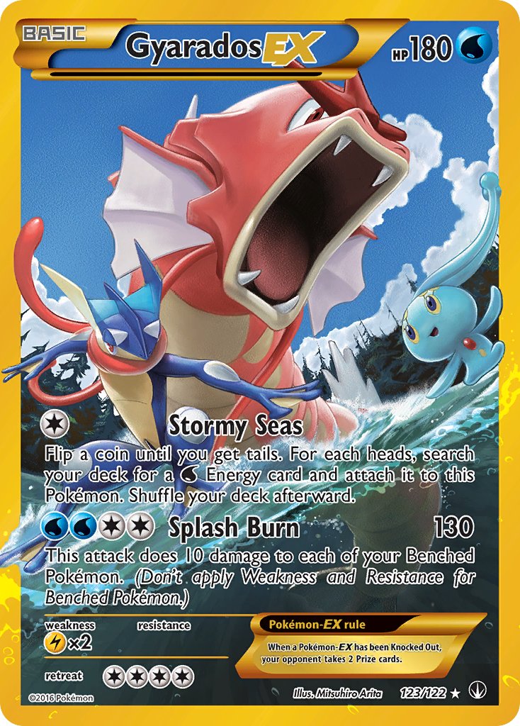123/122 Gyarados EX