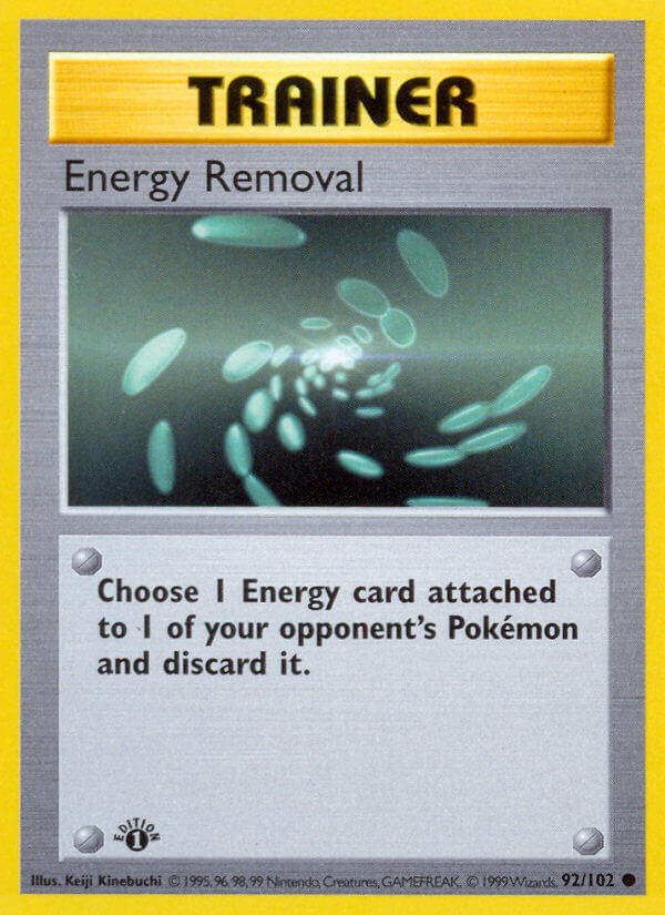 092/102 Energy Removal