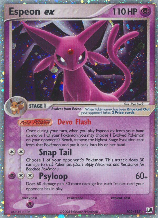102/115 Espeon ex