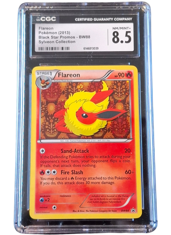 CGC 8.5 NM/Mint+ Flareon