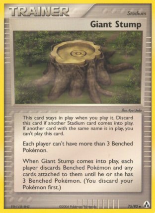075/92 Giant Stump