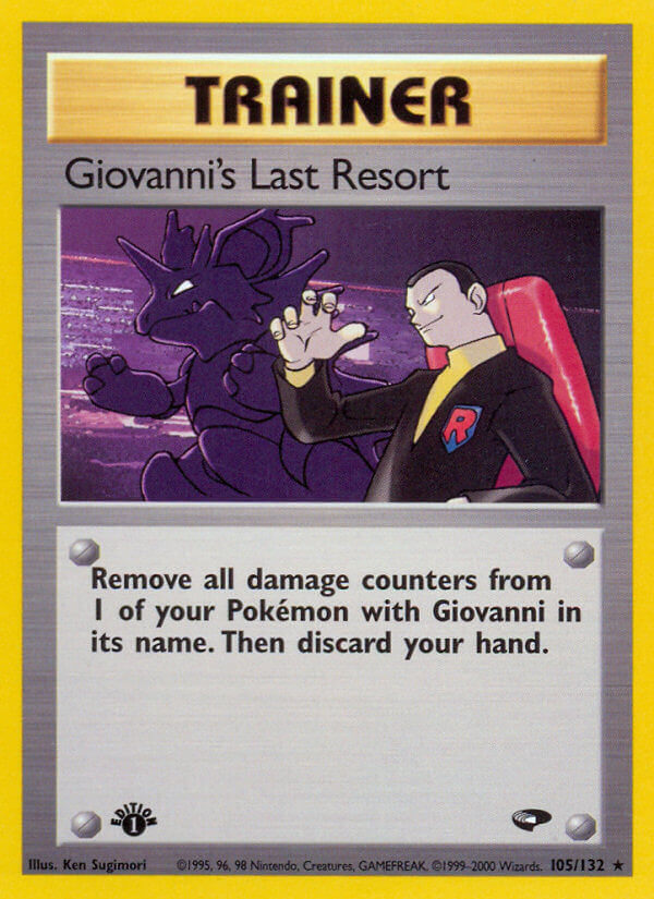 105/132 Giovannis Last Resort