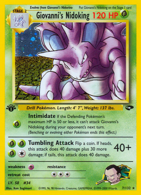 007/132 Giovannis Nidoking