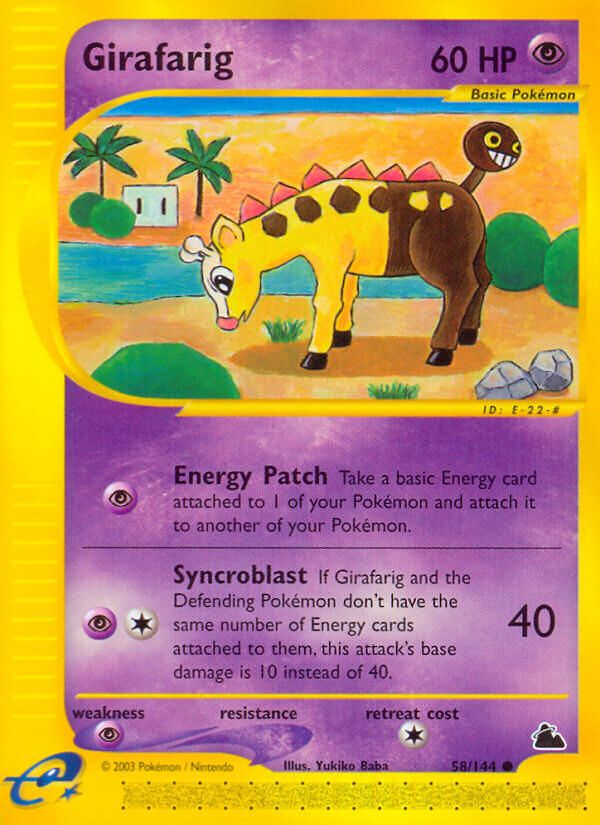 058/144 Girafarig