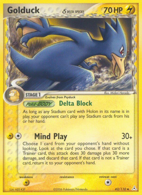 043/110 Golduck (delta species)