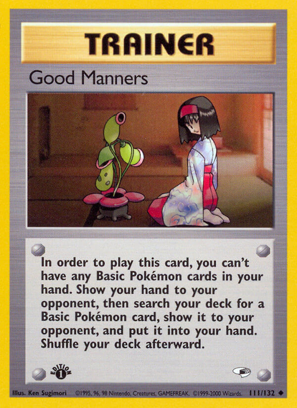 111/132 Good Manners