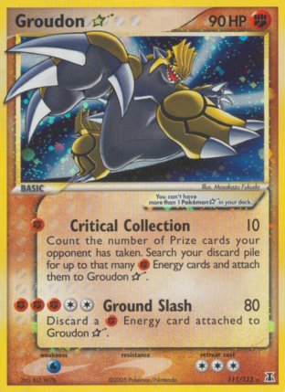 111/113 Groudon *