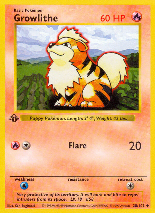 028/102 Growlithe