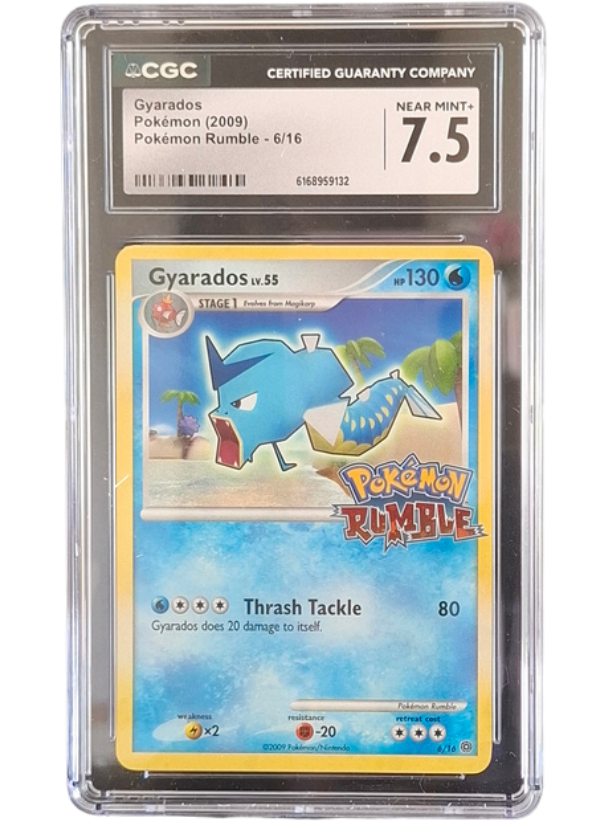 CGC 7.5 Near Mint+ Gyarados 6/16