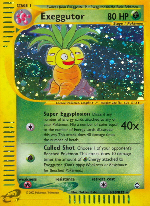 H10/H32 Exeggutor