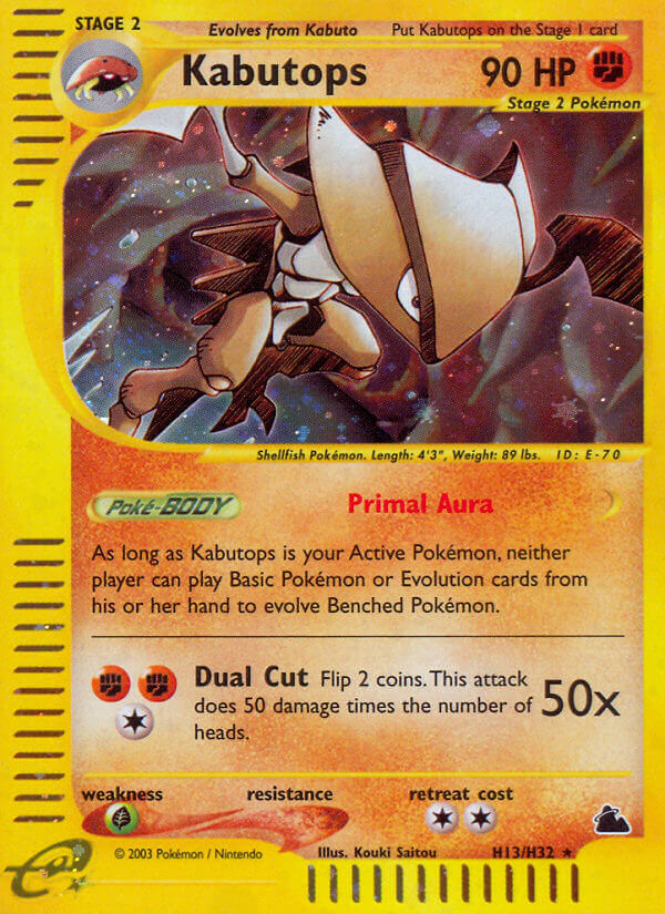 H13/H32 Kabutops