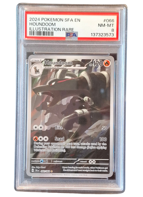 PSA 8 NM-MT Houndoom