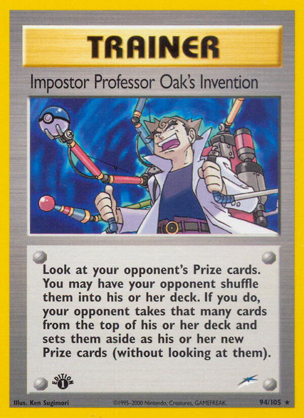 094/105 Impostor Professor Oak's Invention