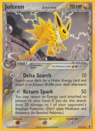 007/113 Jolteon (delta species)