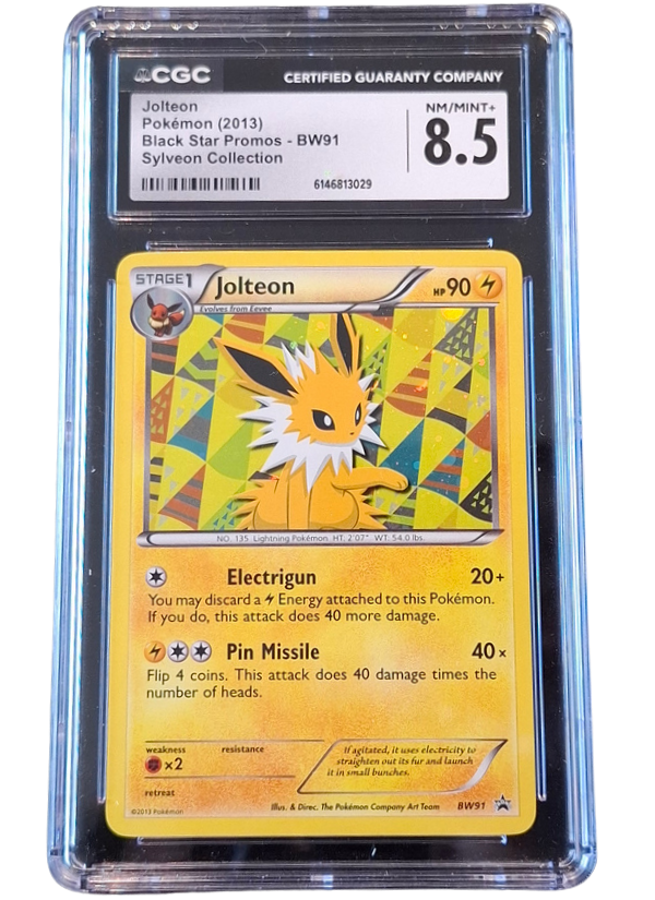 CGC 8.5 NM/Mint+ Jolteon