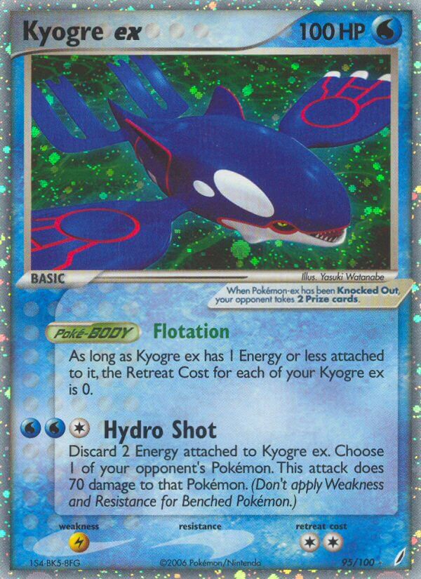095/100 Kyogre ex