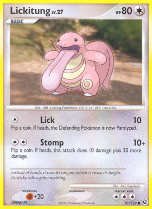 091/132 Lickitung