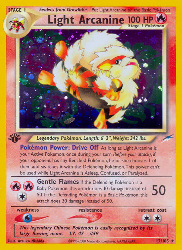012/105 Light Arcanine