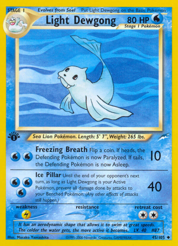045/105 Light Dewgong