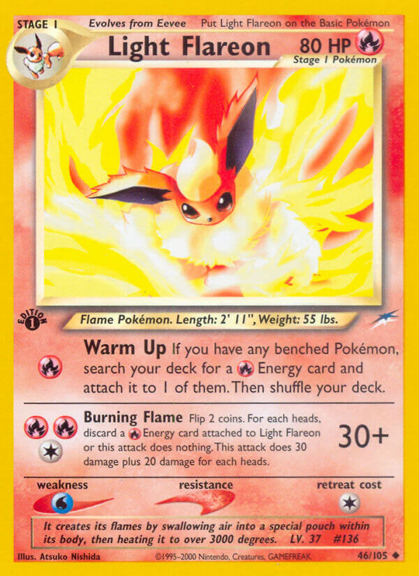 046/105 Light Flareon