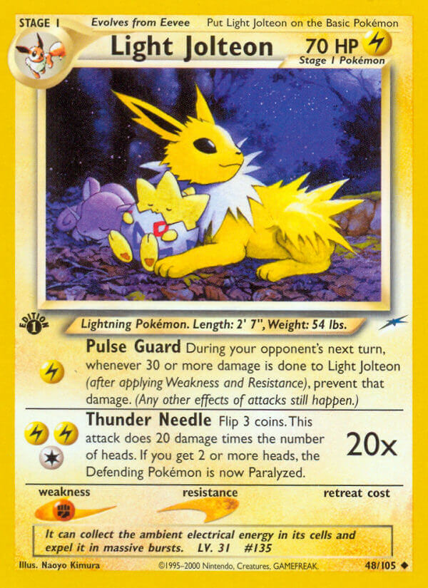 048/105 Light Jolteon
