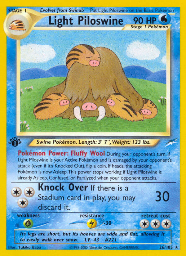 026/105 Light Piloswine
