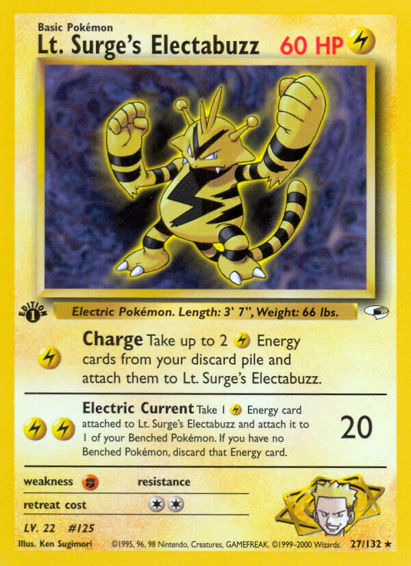 027/132 Lt Surges Electabuzz