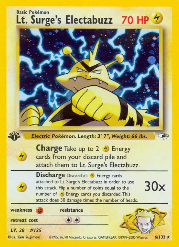006/132 Lt Surges Electabuzz