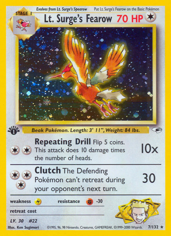 007/132 Lt Surges Fearow