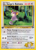 085/132 Lt. Surge's Rattata