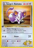 082/132 Lt. Surge's Rattata