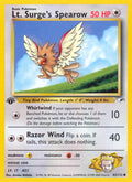 083/132 Lt Surges Spearow
