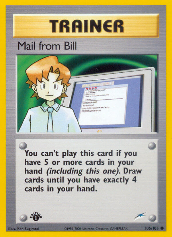 105/105 Mail from Bill