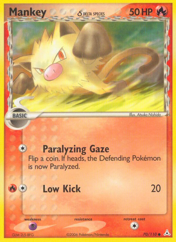 070/110 Mankey (delta species)